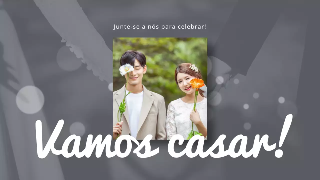 Vlogs de planeamento de casamentos emoldurados