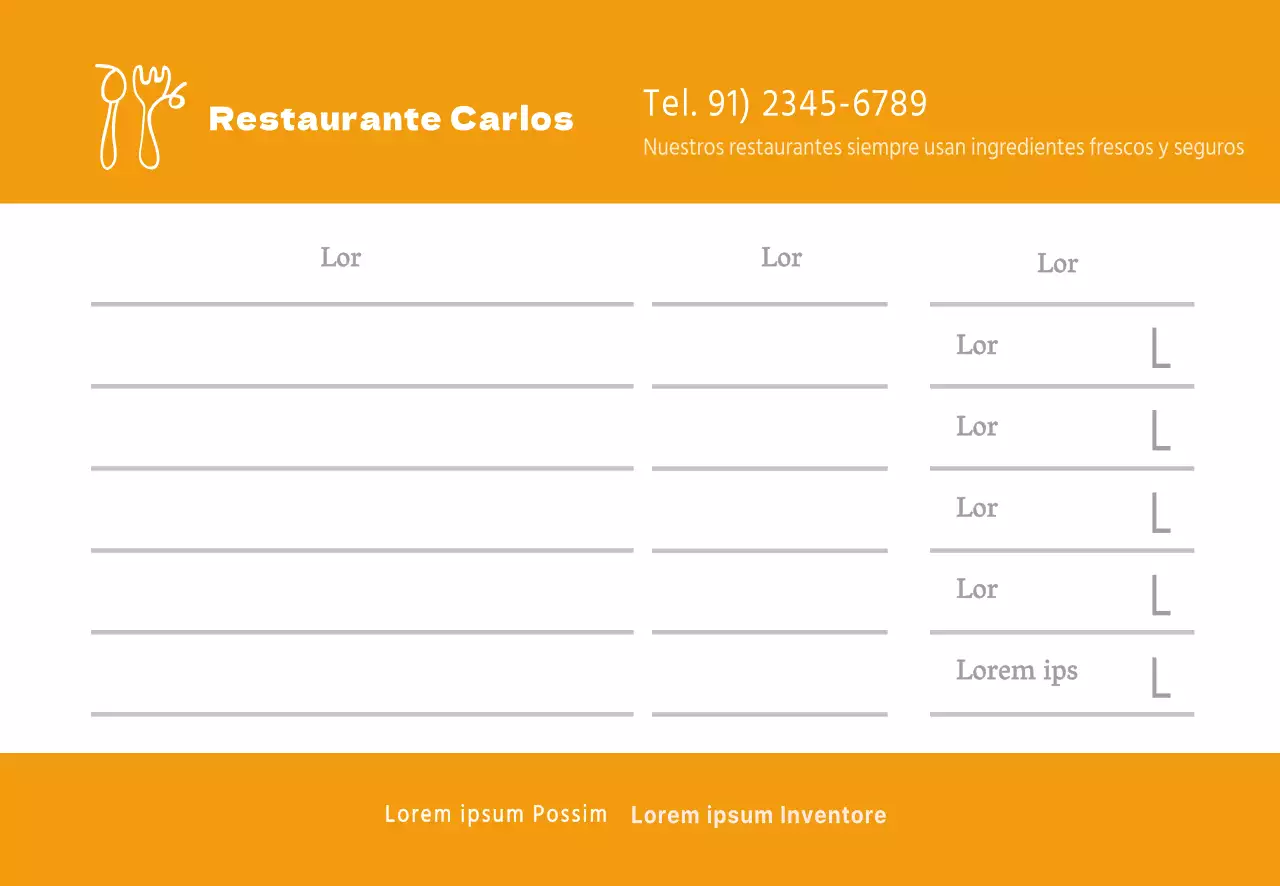 Pedidos a restaurantes