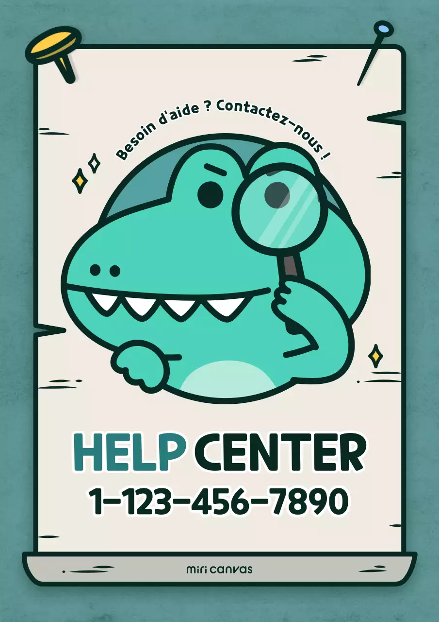 Guide du concept de détective brun et mignon