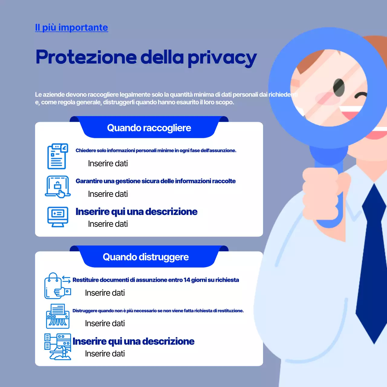 Annunci di lavoro in giallo