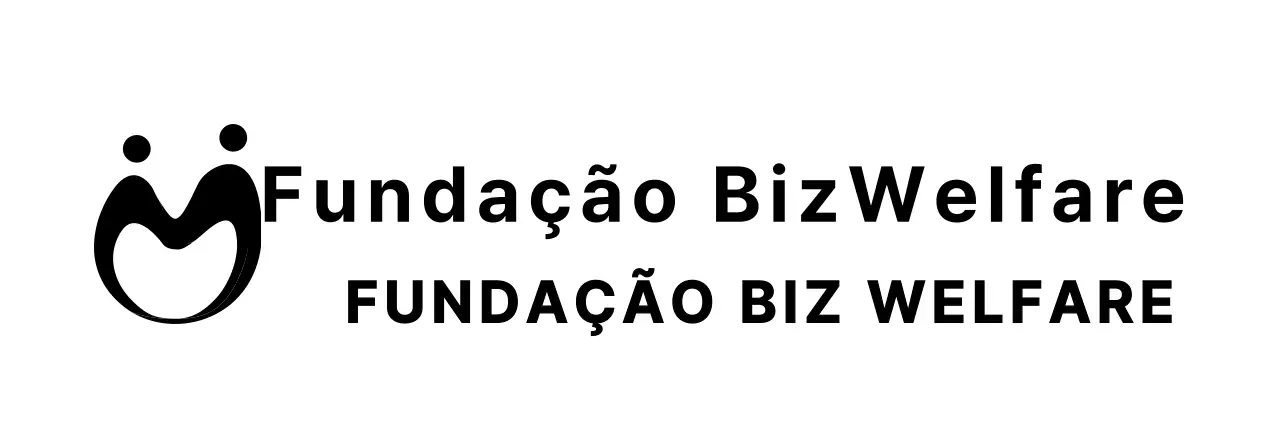 Símbolo humano simples Estilo do logótipo da Welfare Foundation Promoção e promoção