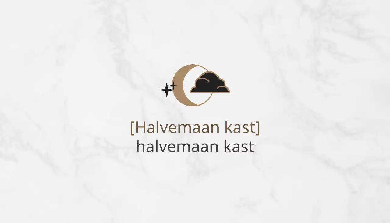 Halve maan kast