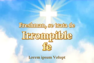 Acuarela azul claro concepto de teología y reclutamiento de clubes