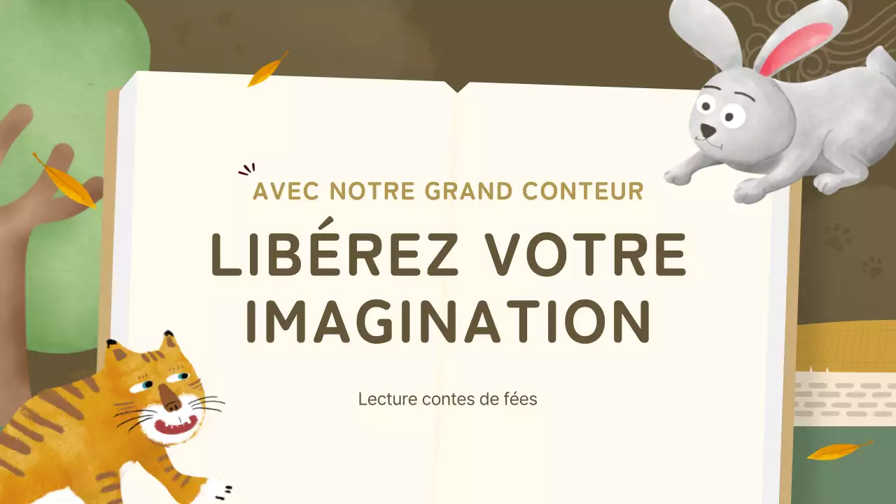Leçon sur les contes de fées traditionnels d'or et de vert