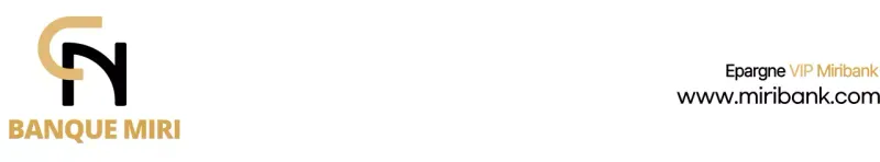 Logo simple et épuré en marron et noir pour informer et promouvoir les informations sur l'épargne bancaire.