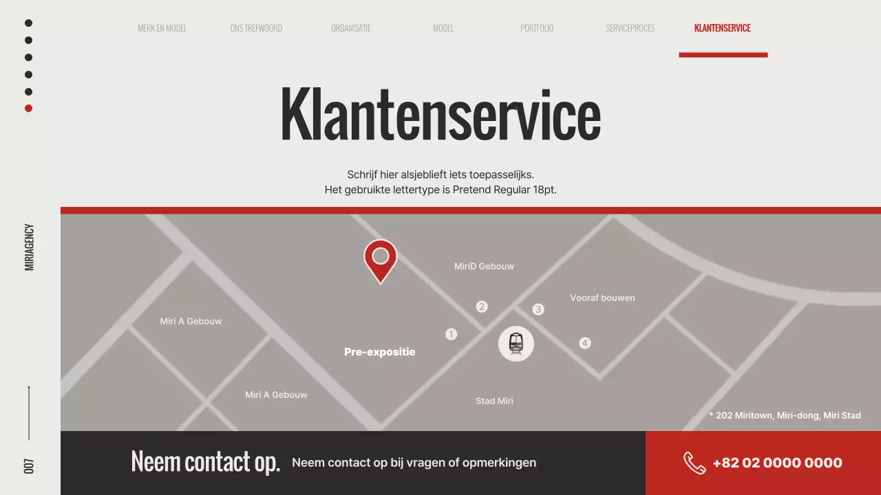 On-trend merkmodel slip in rood en wit