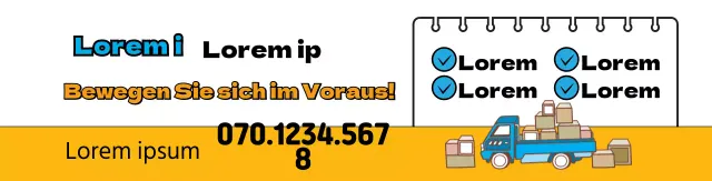 Weiß Orange Bewerben Sie explizit Ihr Umzugsunternehmen