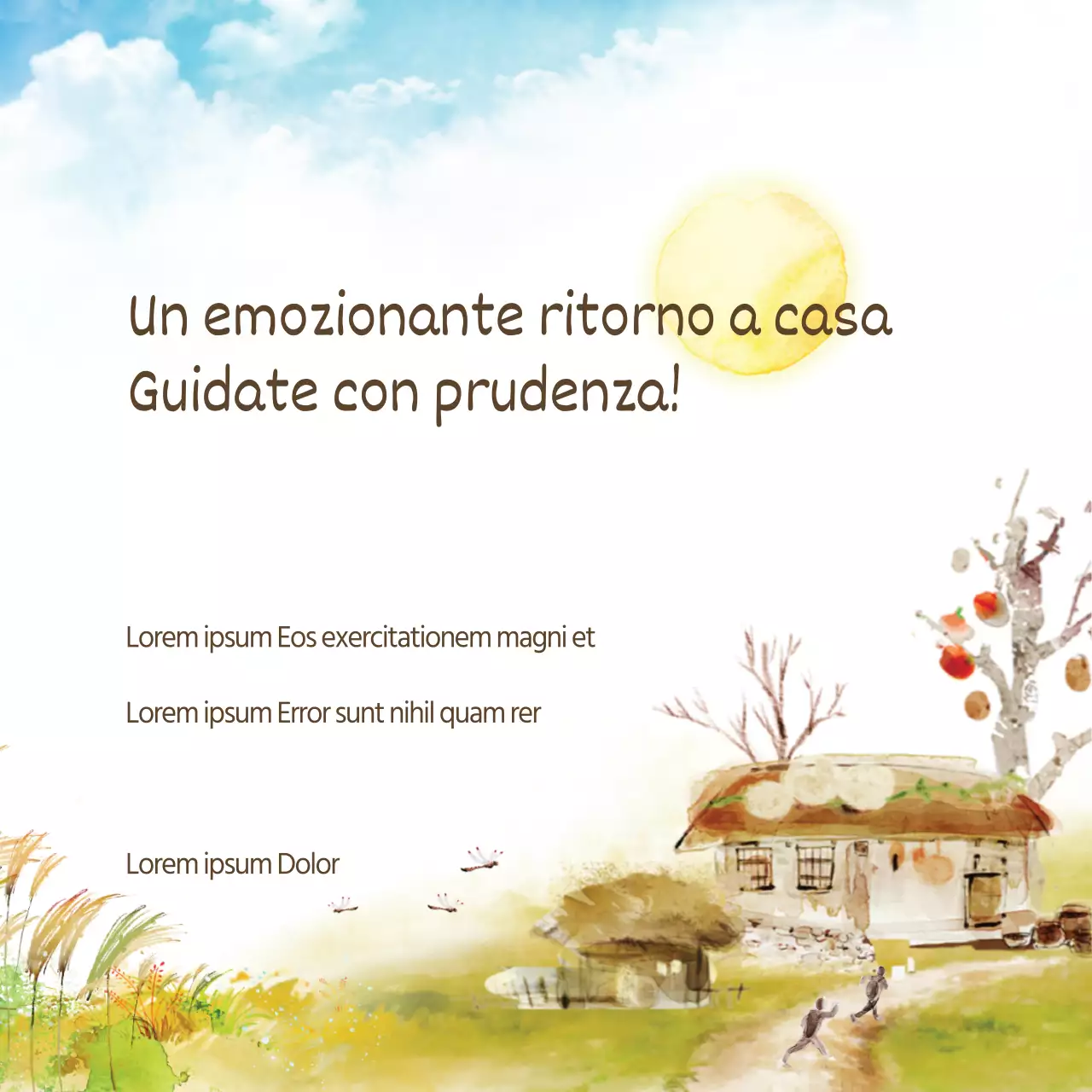 Un ritorno a casa emozionante