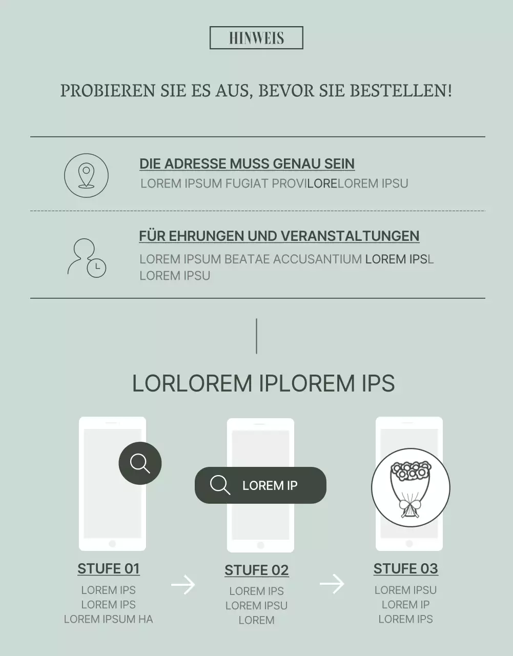 Kaufen Sie dunkelgrüne Blumen und lassen Sie sie rechtzeitig zur Saison liefern