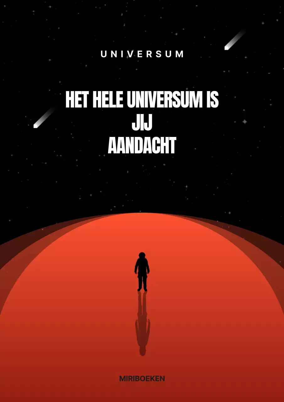 Eenvoudige boekomslag in zwart en rood