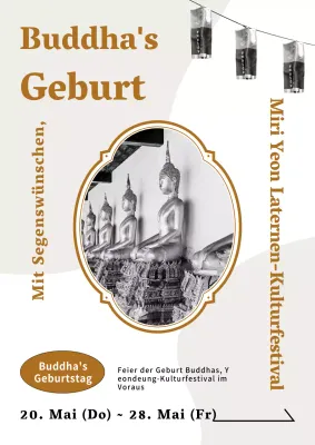 Braunes und schwarz-weißes einfarbiges Design zur Werbung für die Einstellung von Café-Personal