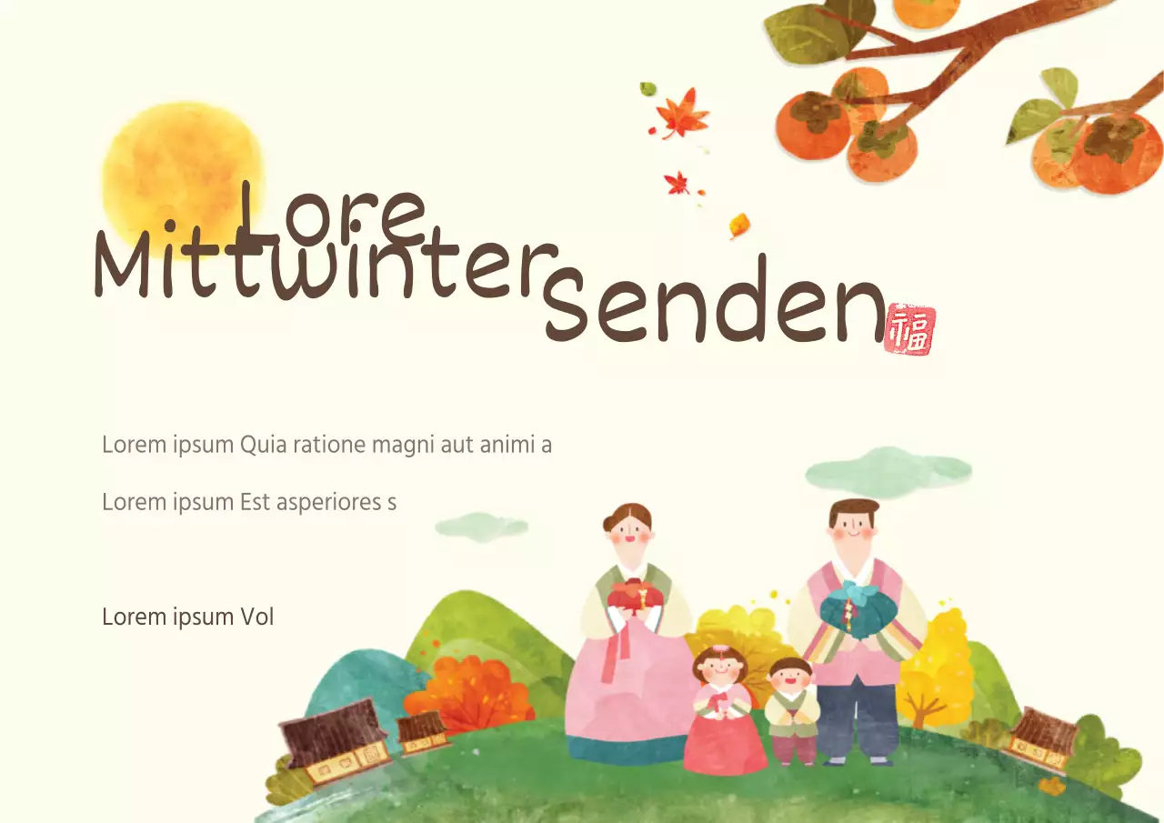 Ein üppiger Mittwinter