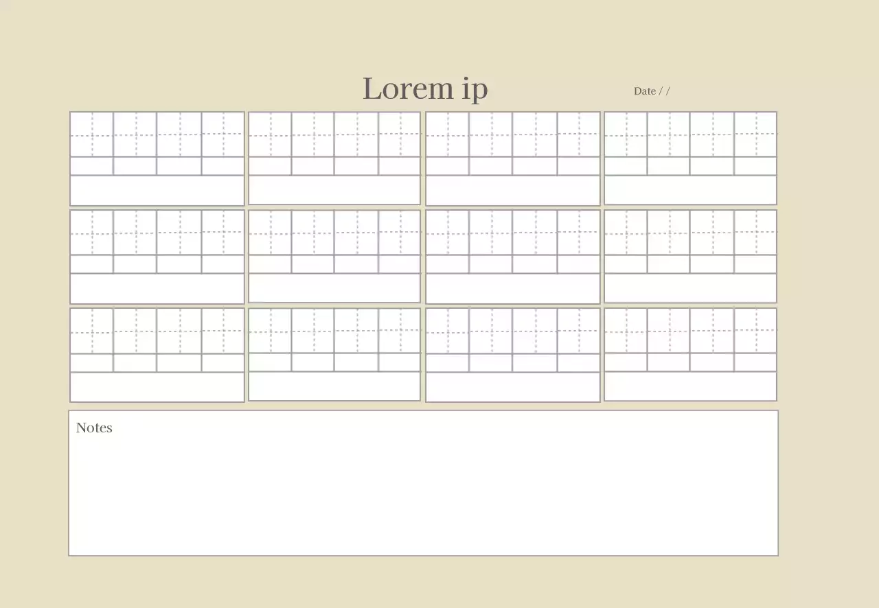 Livre de mots kanji simples de la ligne beige