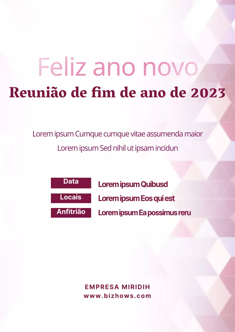 Encontros de fim de ano