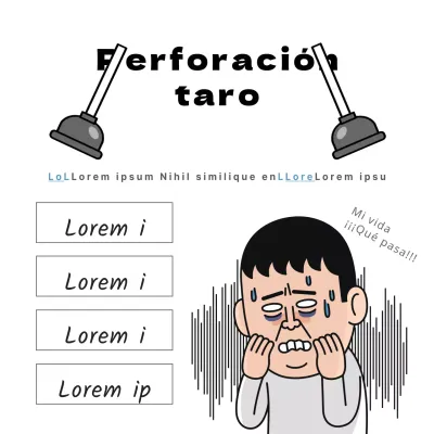 Tarot perforador