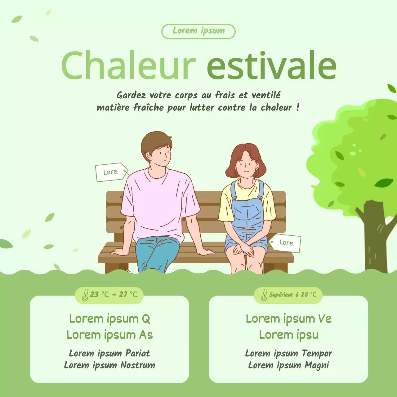 Vêtue de CardNews jaunes et chartreuses