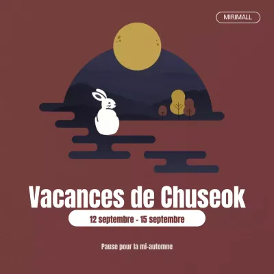 Informations sur les fêtes de Chuseok