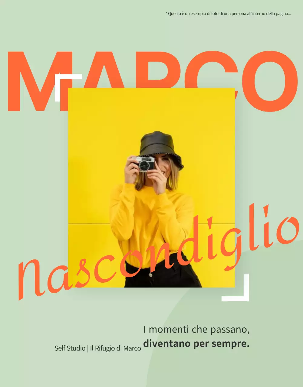 Presentazione dell'autostudio sensoriale dai colori pop (pagina di dettaglio)