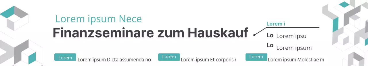 Finanzseminare zum Hauskauf