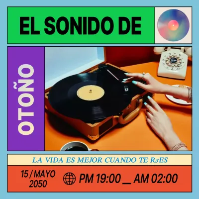 Un festival de púrpura y naranja