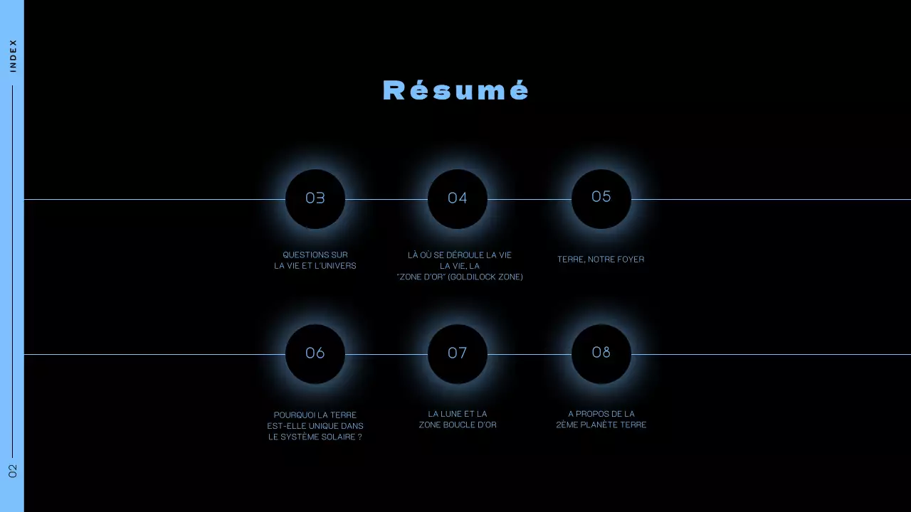 Thème de l'espace avec des photos de l'espace sur fond noir