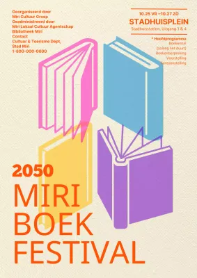 Oranje, tekstrijk uitgeversfestival