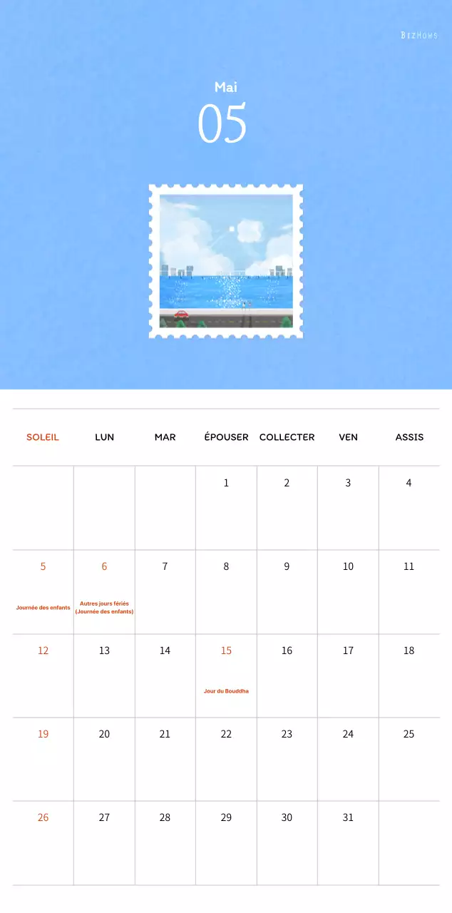 Illustrations de timbres avec un concept chaleureux