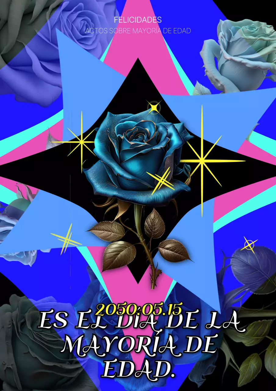 Celebración de la mayoría de edad en Blue Rose