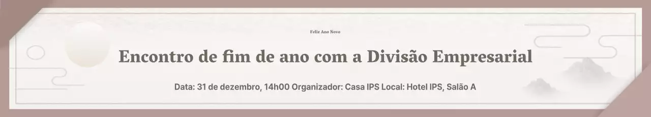 Encontros de fim de ano