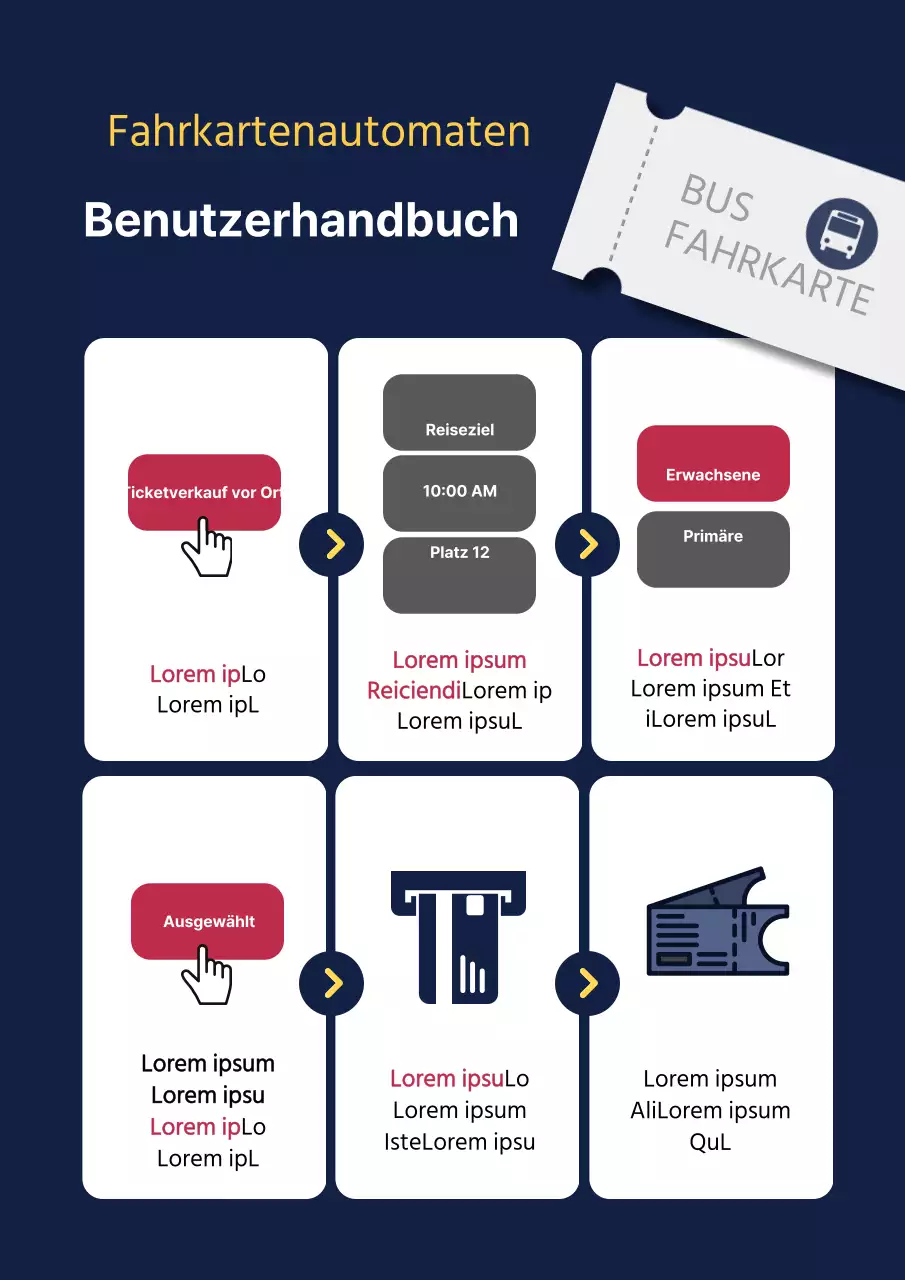 Fahrt mit dem indigoblauen Expressbus