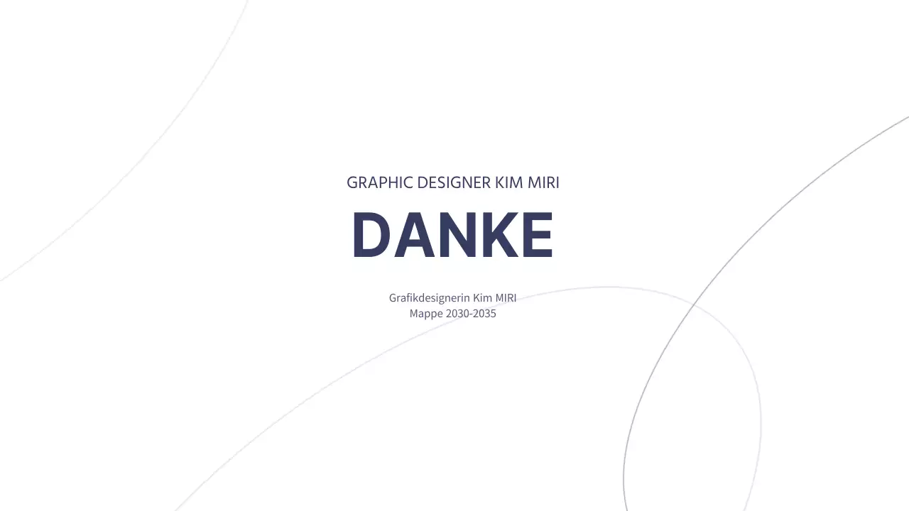 White Navy Neat Portfolio Präsentation für Designer