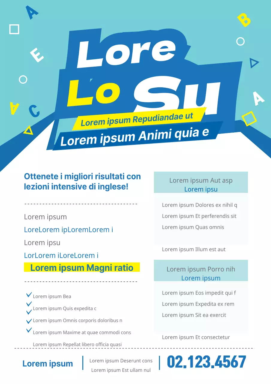 Scuola estiva di inglese secondaria