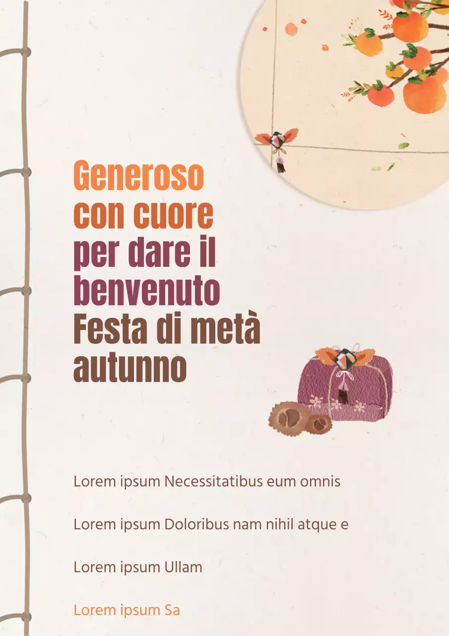 Auguri di buon anno con un concept artistico in carta blu e rossa