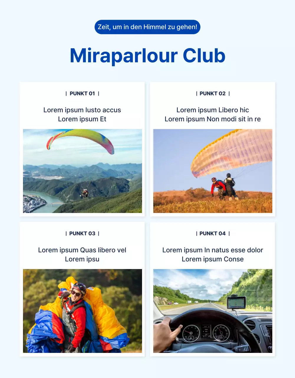 Ein einfacher, schön illustrierter Leitfaden zum Gleitschirmfliegen