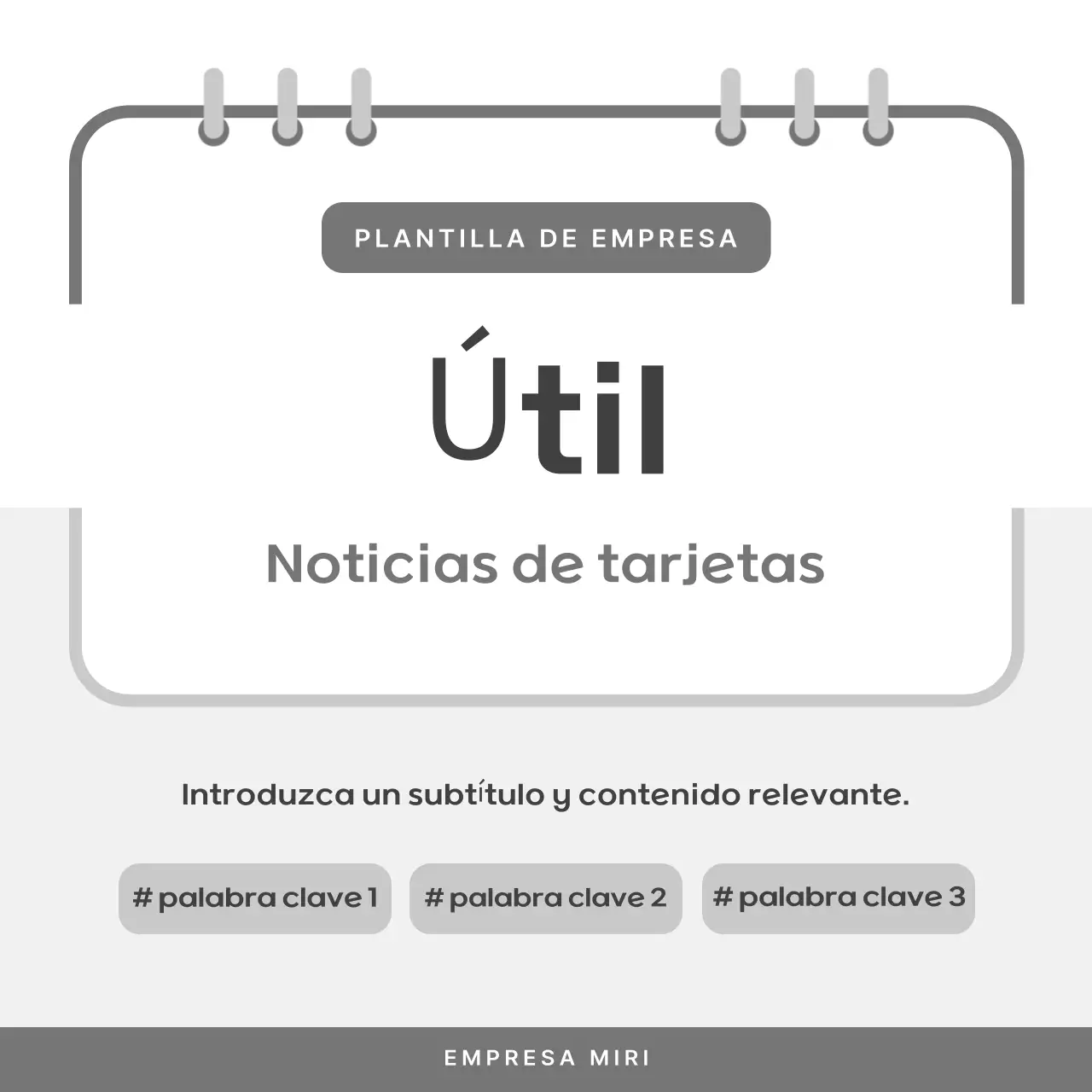 Puestos de trabajo sencillos en blanco y negro