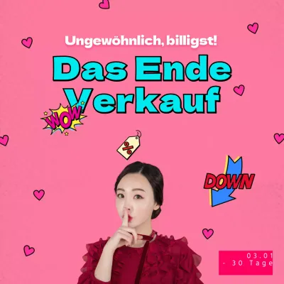 Ausverkauf zum Saisonende