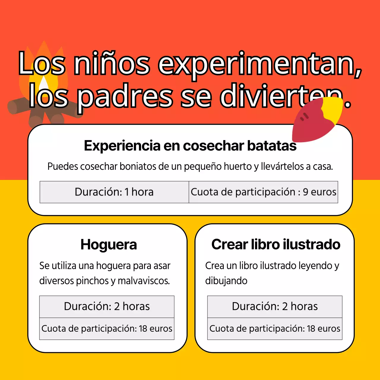 Alojamientos bonitos, coloridos y aptos para niños