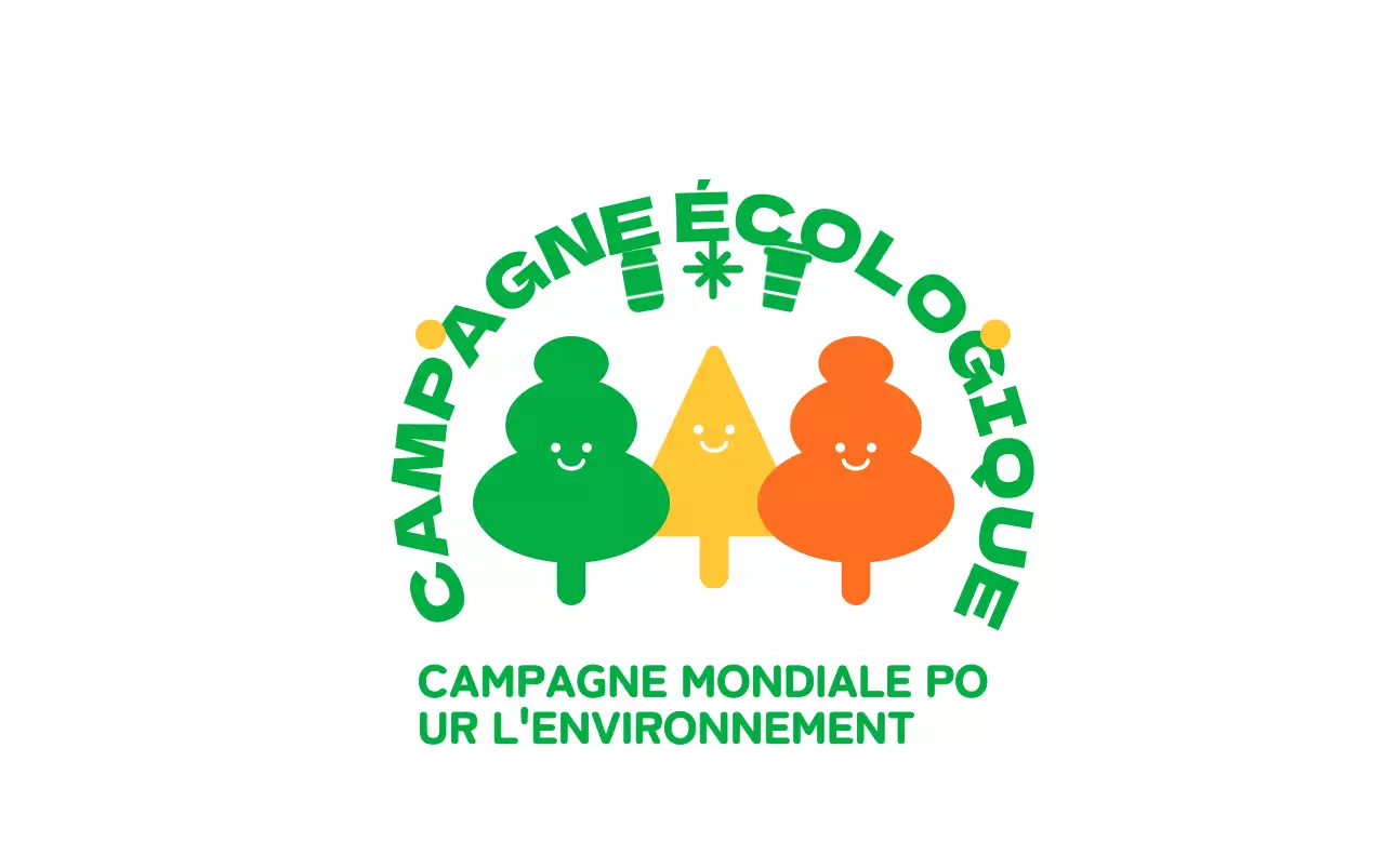Concevoir une campagne environnementale avec l'illustration d'un joli personnage d'arbre vert