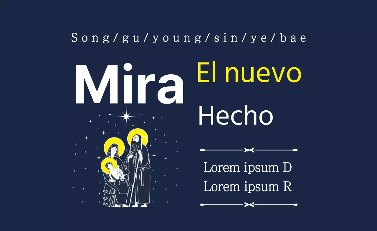 Azul marino simple ilustración iglesia