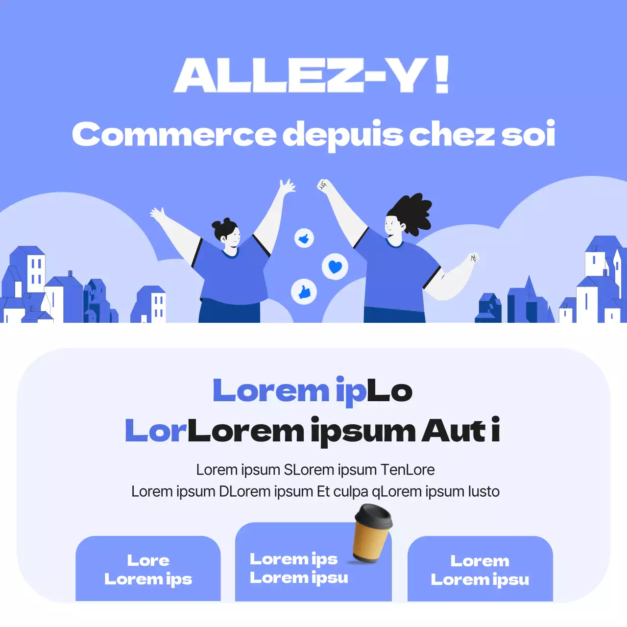 Partage d'informations sur les jeunes et énergiques loueurs d'impôts d'État de couleur bleue