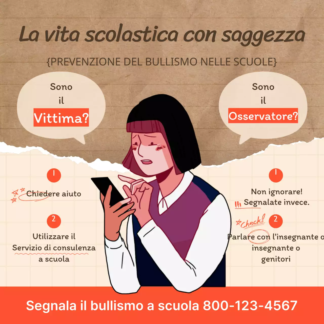 Come affrontare il bullismo nel contesto delle note strappate