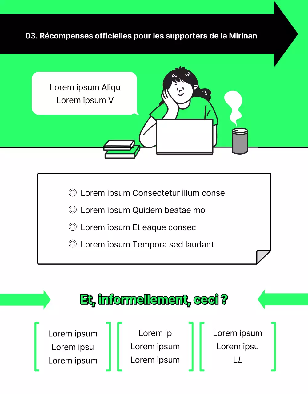 Explication du recrutement d'étudiants internationaux en blanc et noir