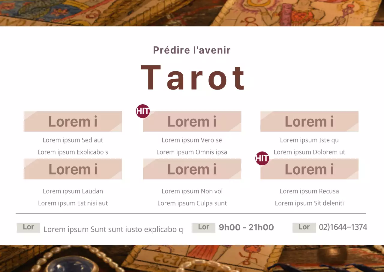 Histoires de tarot
