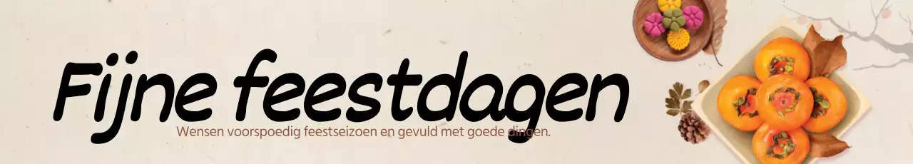 Fijne feestdagen