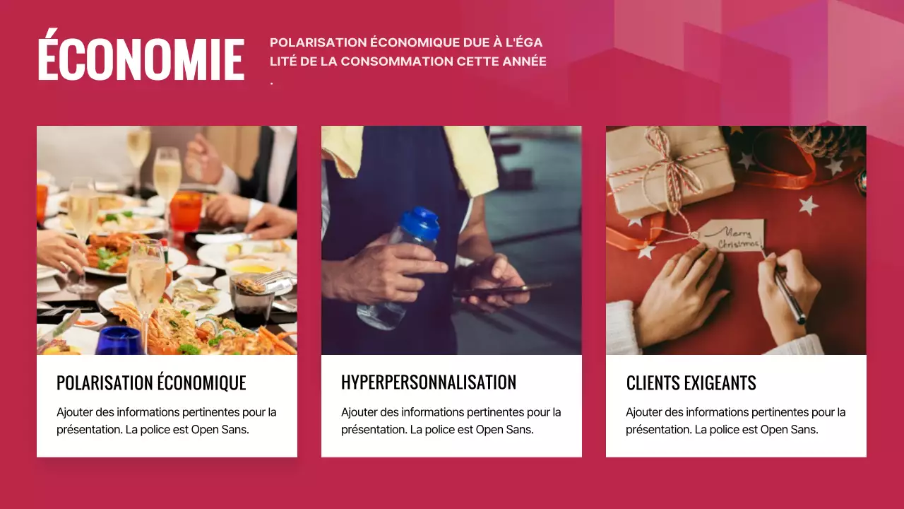 Plan simple de prévision des tendances des couleurs magenta et rose pour cette année