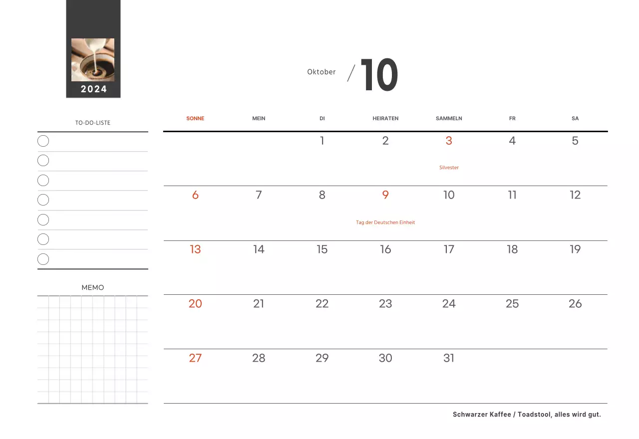 Ein sentimentales Café in Weiß und Braun