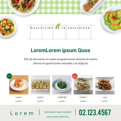 Guarniciones naturales