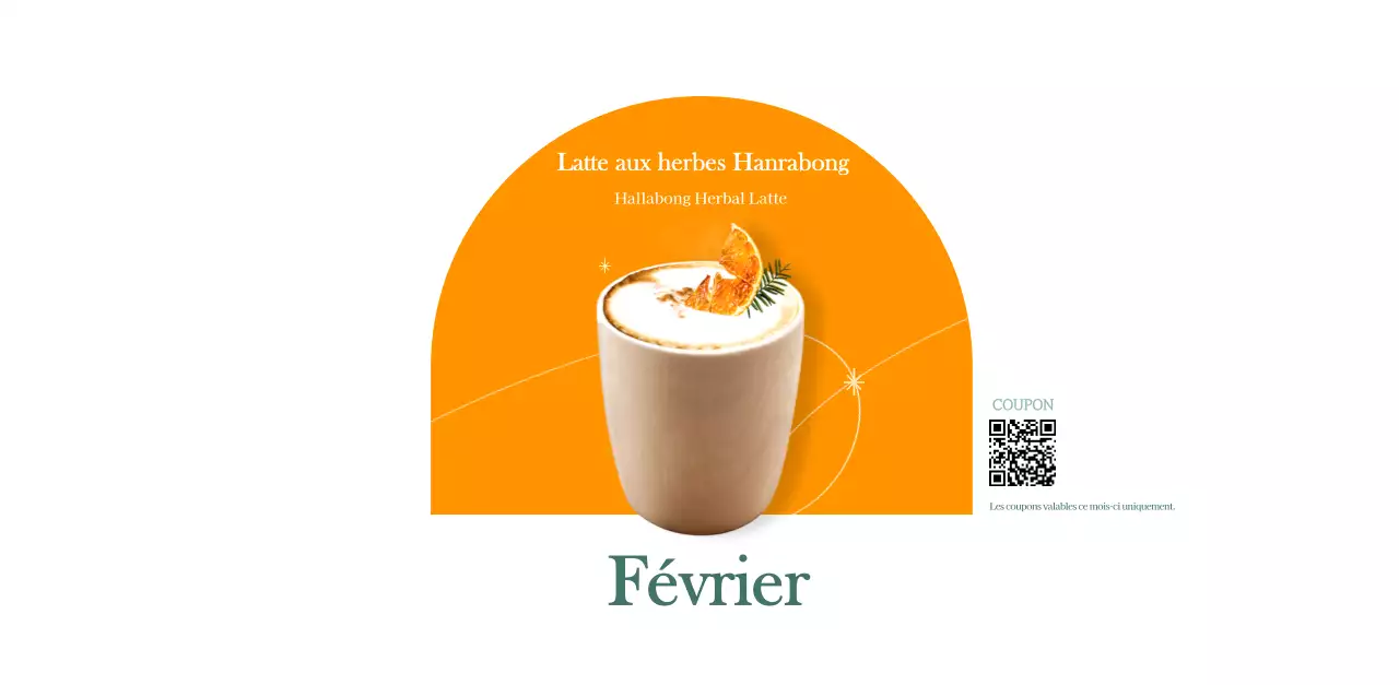 Calendrier des cafés avec recommandation de la boisson du mois