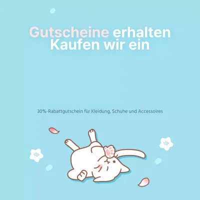 Einkaufen mit Gutscheinen