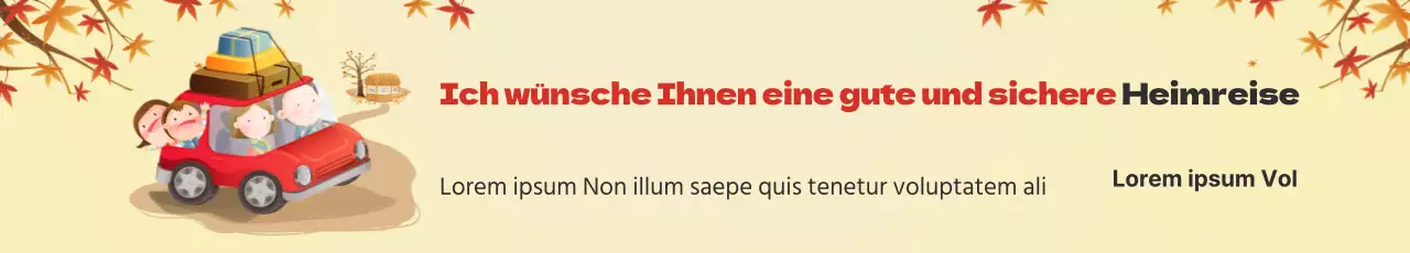 Sichere Heimreise